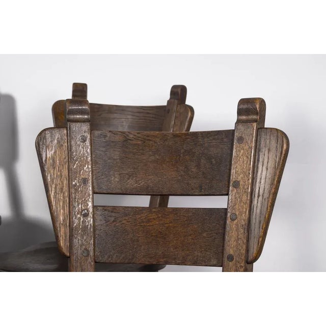 Oak Dining Chairs, 1960s, Set of 4 For Sale - Image 15 of 18