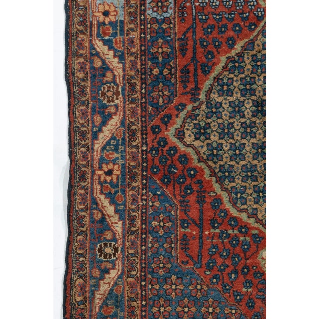 Vintage Circa 1940 Bidjar Runner Rug 3'3 X 13'6 For Sale - Image 4 of 9