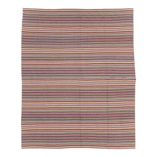 Galerie Shabab Collection Mid-20th Century Turkish Flatweave Kilim Room Size Carpet For Sale
