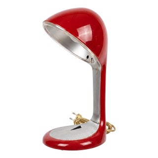 Mid-Century Red Clea Table Lamp by Christophe Mathieu for Marset, 2000s For Sale