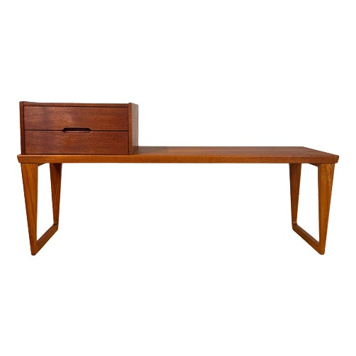 Telephone Bench by Kai Kristiansen for Aksel Kjersgaard, 1960s For Sale