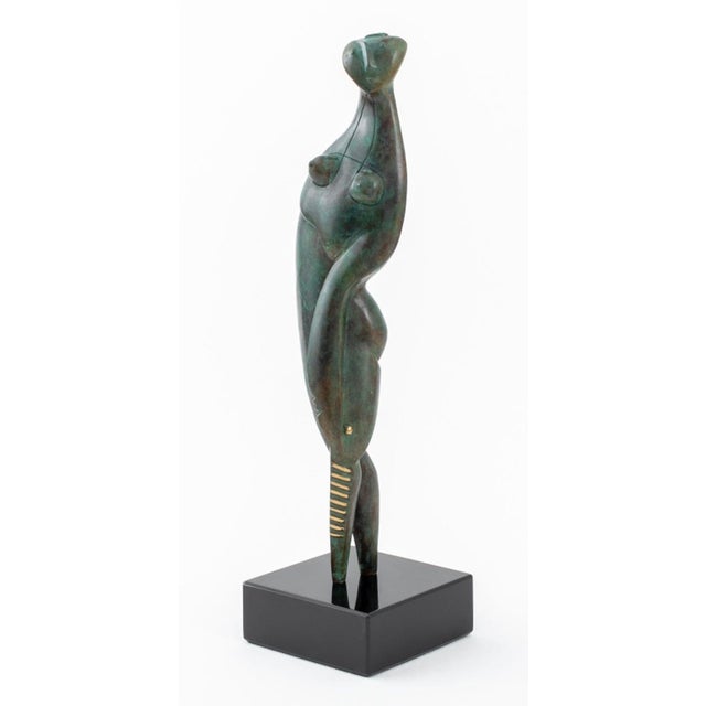 Contemporary Ronald K. Parker "Life" Bronze Sculpture, 1999 For Sale - Image 3 of 12