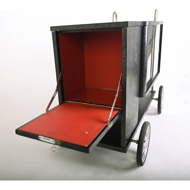 Vintage Art Deco Trolley Bar, 1930s For Sale - Image 6 of 10