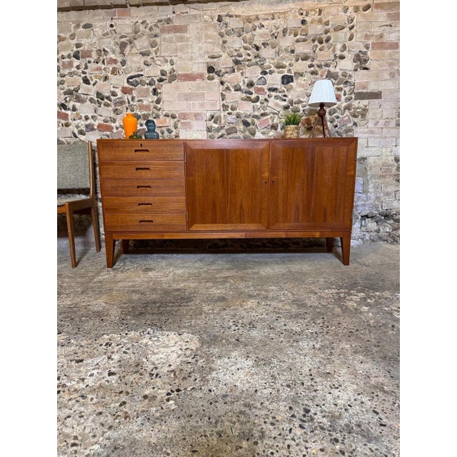 Mid-Century Danish Teak Sideboard by Kai Winding, 1960s For Sale - Image 4 of 18