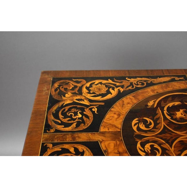 Brown Burr Walnut Marquetry Chest from William & Mary, 1700s For Sale - Image 8 of 14