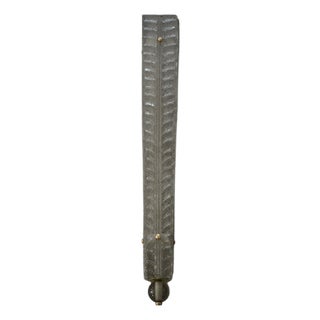 Smoky Murano Art Glass Wall Light, 2000s For Sale