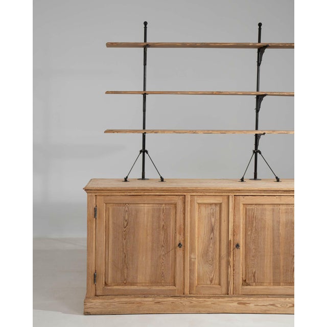 Pine Display Cabinet For Sale - Image 12 of 14