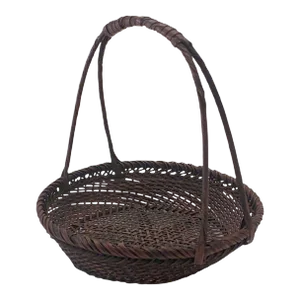 Late 19th Century Hayakawa Shokosai I Japanese Bamboo Basket