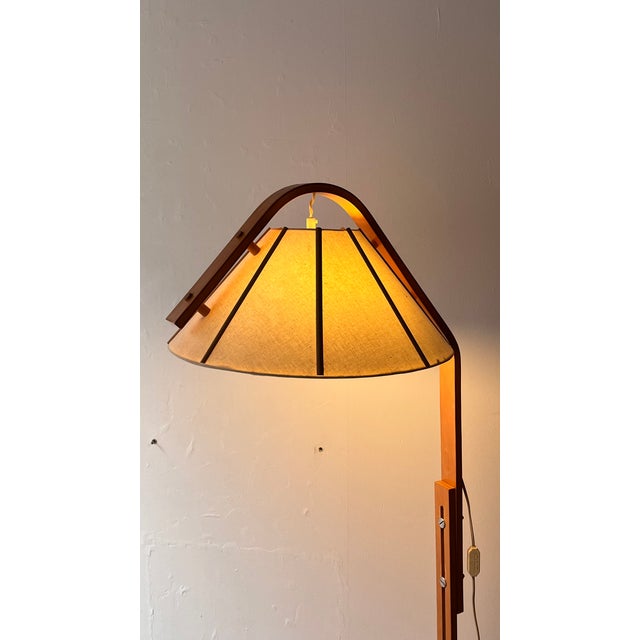 Swedish Floor Lamp by Jan Wickelgren for Aneta, 1970s For Sale - Image 6 of 14