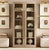 Rh Machinto Glass Cabinet in Brown Oak With Burnished Brass — Like New For Sale In New York - Image 6 of 7