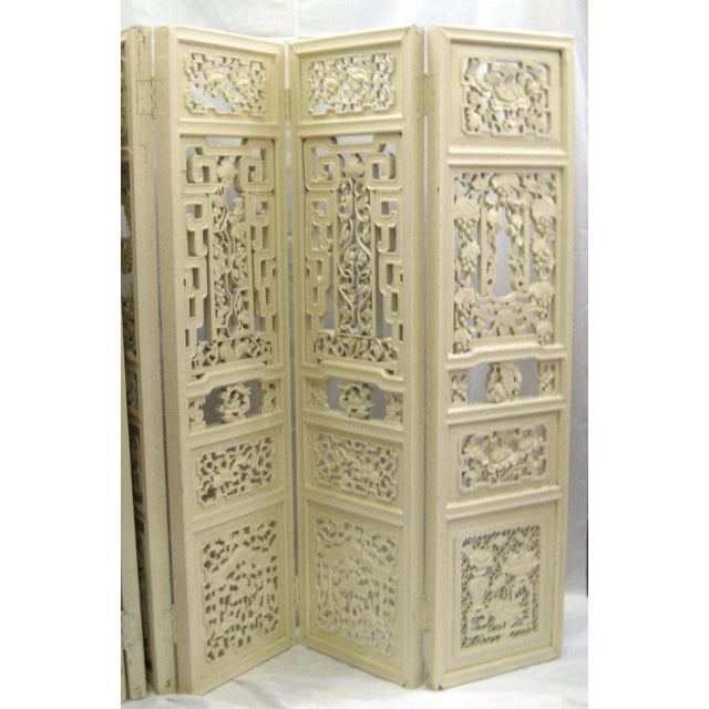 Antique Chinese Carved Room Divider Chairish