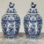 19th Century Boch Hand-Painted Blue & White Delft Garniture Set For Sale - Image 9 of 18