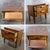 Brown Mid-20th Century MCM Nightstand Side or End Table Attributed to Johnson Carper Fashion Trend Line For Sale - Image 8 of 17