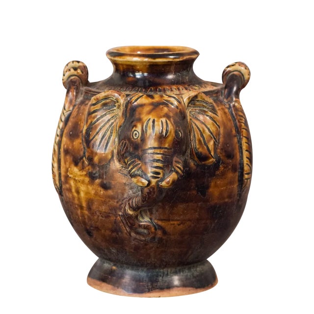 Elephant Head Vase For Sale
