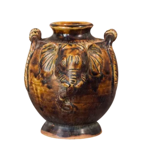 Elephant Head Vase