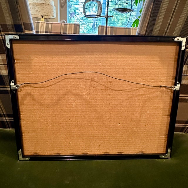 1987 “Taxi” Framed Silkscreen Signed and Numbered by John Suchy For Sale - Image 10 of 12