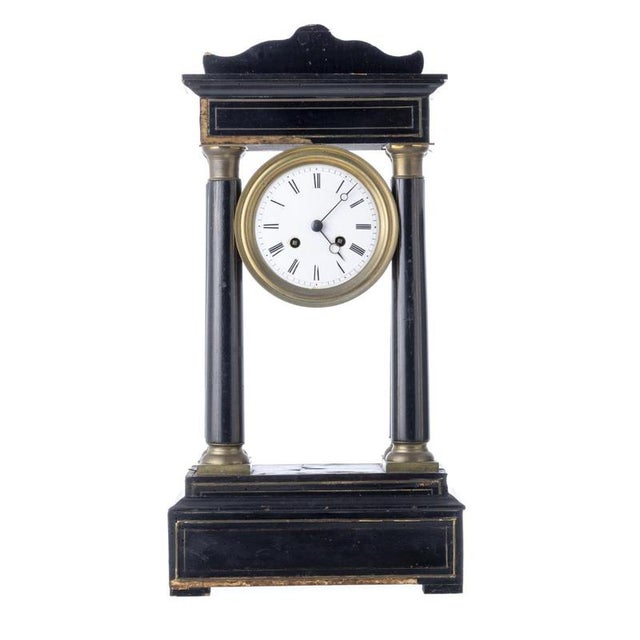 Napoleon III Table Clock, 19th Century For Sale - Image 6 of 6