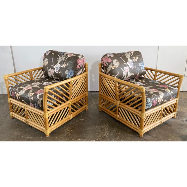 Vintage Organic Modern Brown Jordan Club Chairs, a Pair Chairish