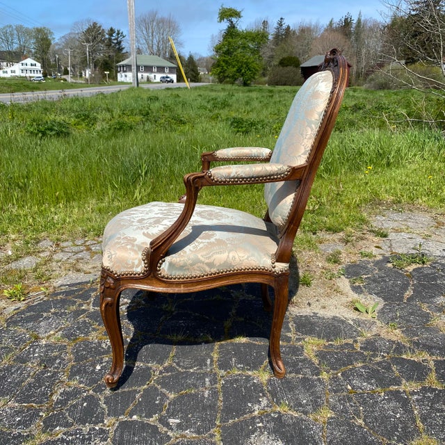 19th Century Highly Carved Armchairs From South of France- A Pair For Sale - Image 13 of 13