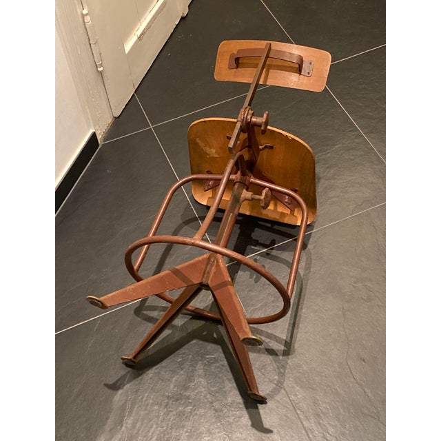 Vintage French Desk Chair by Jean Prouvé, 1940 For Sale - Image 9 of 18