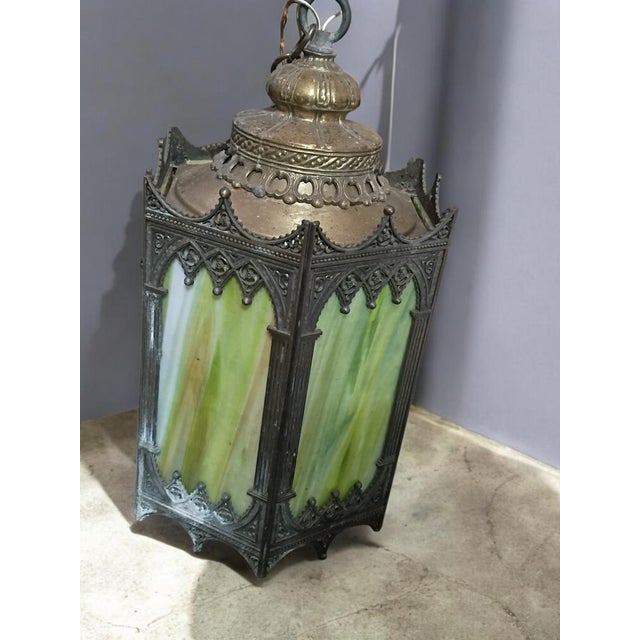 California Lighthouse Gothic Revival Hanging Lamp For Sale - Image 11 of 12