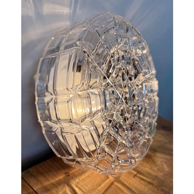 Vintage Glass Wall Light, 1970s For Sale - Image 14 of 17