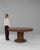 1920s French Oval Art Deco Dining Table With Inlaid Top and Brass Base For Sale - Image 17 of 18