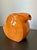Fiesta Large Disk Pitcher Tangerine Retired Color – Homer Laughlin Usa Vitrified China 67 1/4 Oz Mid-Century Style Serveware For Sale - Image 9 of 14