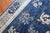 Chinoiserie Blue Early 20th Century Large Chinese Square Rug - 11' x 11'1" For Sale - Image 3 of 6