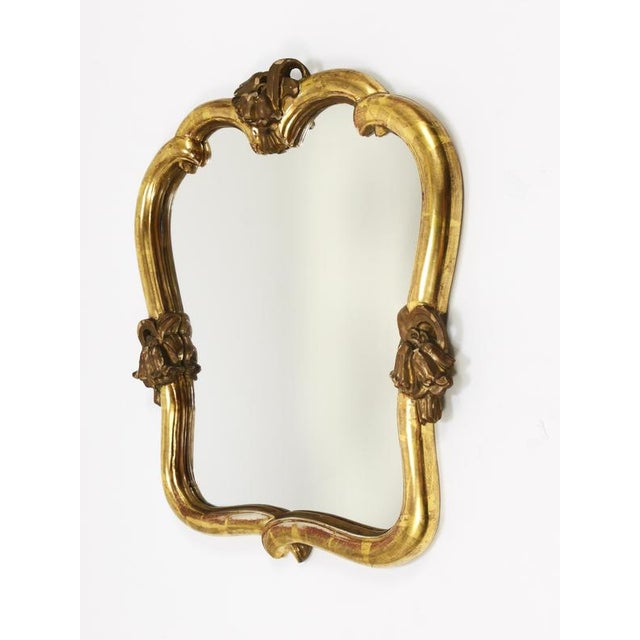 A beautiful and rare Art Nouveau wall mirror from the 1930s, designed by Hans Welz for Max Welz, Vienna. Hans Welz, the...