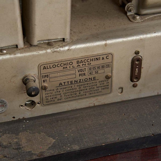 Vintage Bacchini Eye Radio For Sale - Image 6 of 8