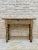 Early 20th Century Spanish Console Table with 2 Drawers and Turned Legs For Sale - Image 9 of 10