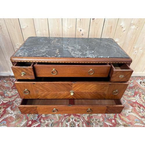Wood Art Deco Chest of Drawers in the style of Maurice Dufrêne For Sale - Image 7 of 11