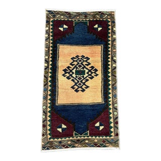 Turkish Yastik Rug 1'6" x 2'10" For Sale