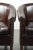 English-Style Dark Cowhide Club Armchairs, Set of 2 For Sale - Image 10 of 15
