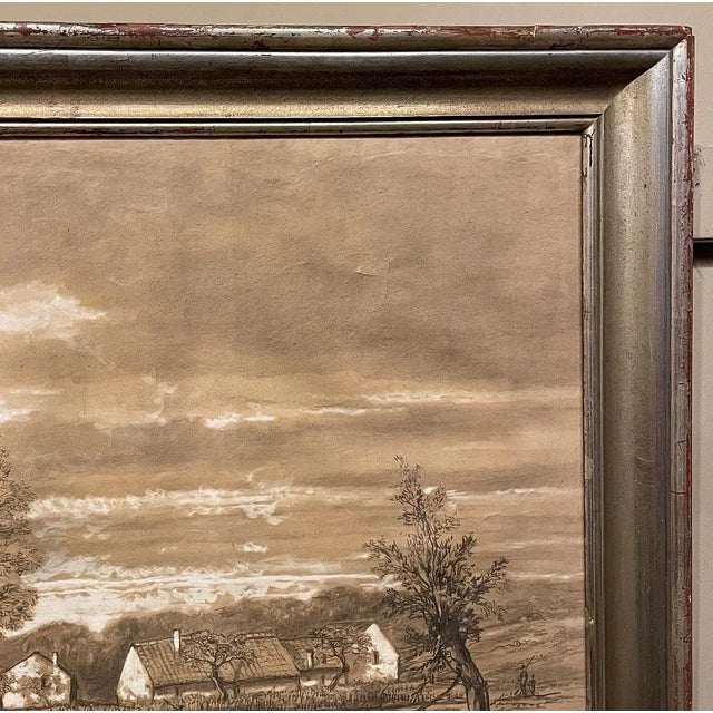 19th Century Framed Pastel by Francois Stroobant (1819-1916) For Sale In Dallas - Image 6 of 13