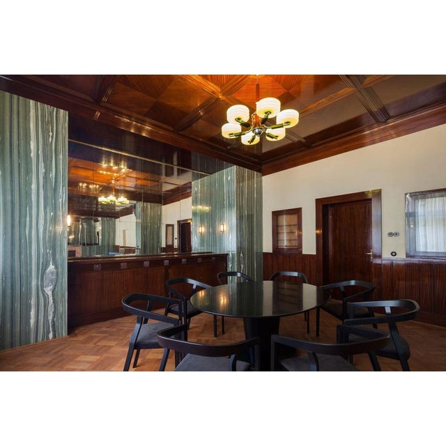 Large Art Deco Chandelier by Adolf Loos, 1930s For Sale - Image 10 of 11