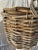 Thick Woven Rattan Handled Basket For Sale In Palm Springs - Image 6 of 7