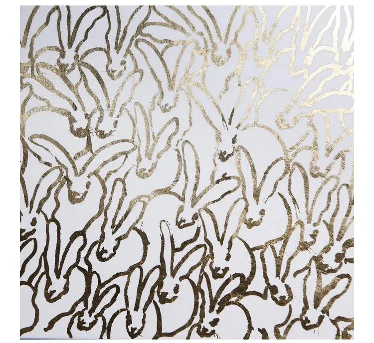 Hunt Slonem Rabbit Run Lacquer Placemat