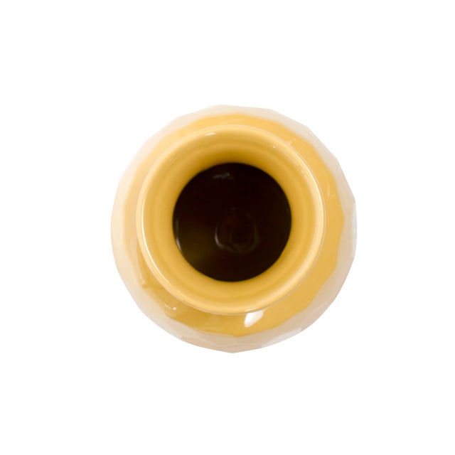 Kenneth Ludwig Chicago Golden Bee Ceramic Vase- Medium For Sale - Image 4 of 10