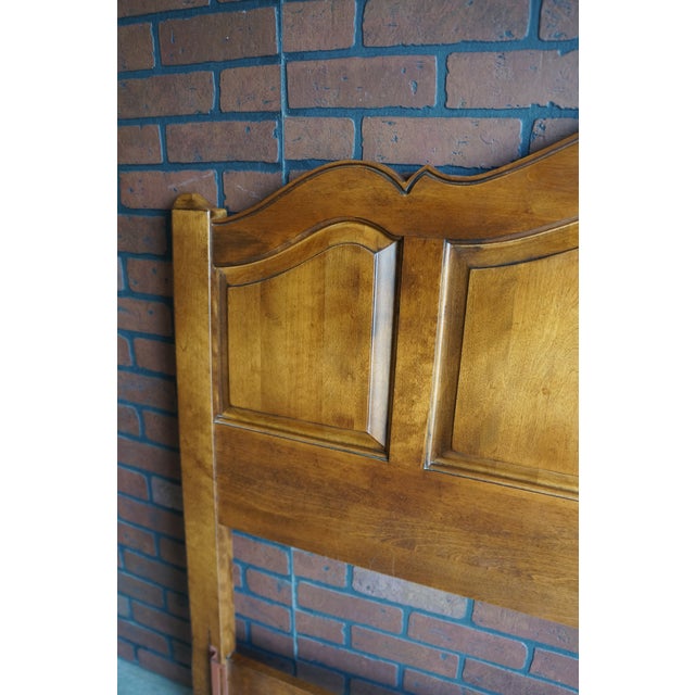 Ethan Allen Ethan Allen Country French Raised Panel Queen Headboard For Sale - Image 4 of 6