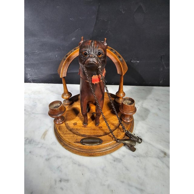 Antique French Tobacco Pipe Stand, 1890 For Sale - Image 4 of 18
