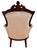Wood Antique “His” & “Hers” American Neo-Grec Upholstered Chair Set For Sale - Image 7 of 15