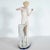 1930s Czech Art Deco Hand Painted Porcelain Figurine of Nude Lady With Greyhound For Sale - Image 5 of 10