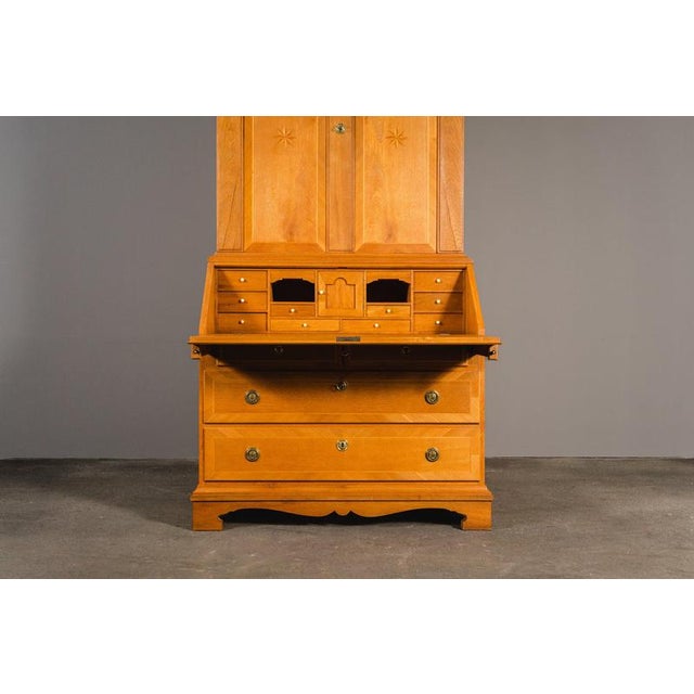 Slanted-Front Secretary, Late 20th Century For Sale - Image 16 of 18