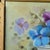 Vintage Raw Wood Lattice Framed Floral Oil Painting by L. Tunnell Ooak Cottage For Sale - Image 4 of 18