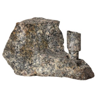 Granite Abra Candleholder by Studio DO For Sale