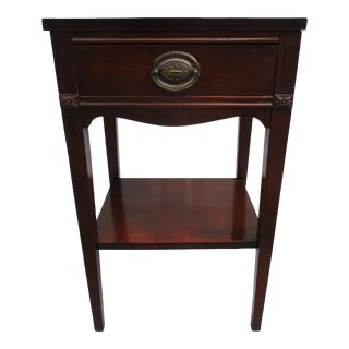 Antique Mahogany Nightstand For Sale