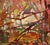Impressionist pastel on heavy paper by Washington State artist Susan Flora Glendenning (born 1948.) Signed lower left and...