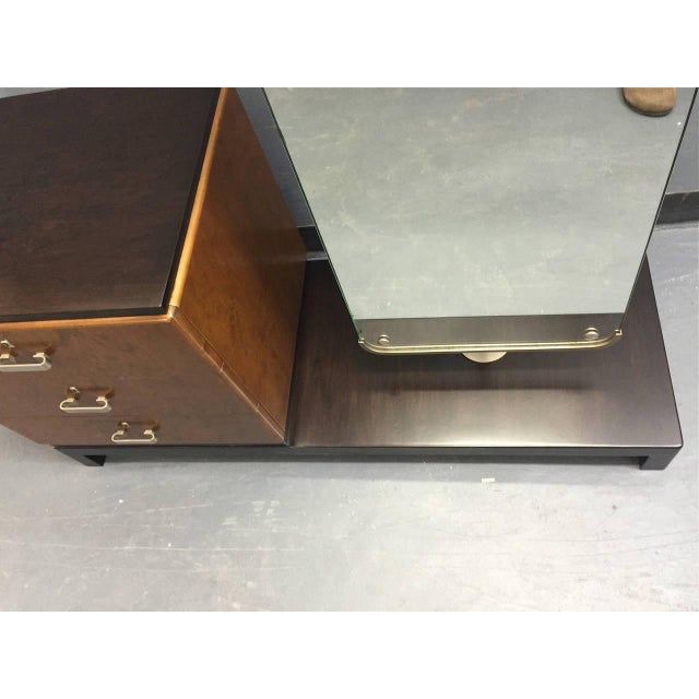 Wood Dressing Table With Mirror by Axel Einar Hjorth For Sale - Image 7 of 10